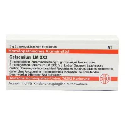 GELSEMIUM LM XXX Globulki, 5 g