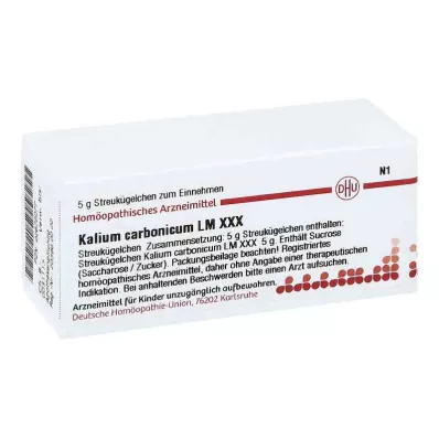 KALIUM CARBONICUM LM XXX Globulki, 5 g KALIUM CARBONICUM LM XXX Globulki, 5 g