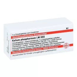 KALIUM PHOSPHORICUM LM XXX Globulki, 5 g