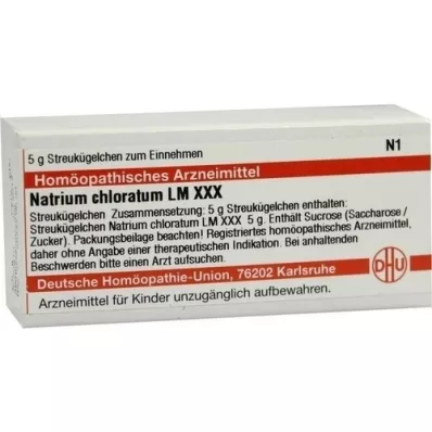 NATRIUM CHLORATUM LM XXX Globulki, 5 g