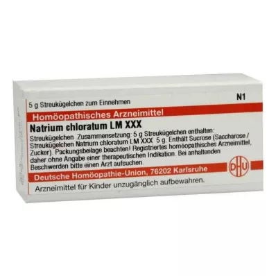 NATRIUM CHLORATUM LM XXX Globulki, 5 g NATRIUM CHLORATUM LM XXX Globulki, 5 g