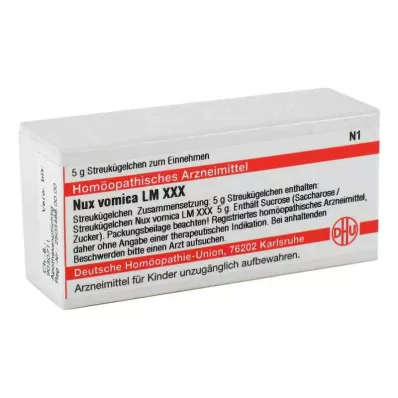 NUX VOMICA LM XXX Globulki, 5 g NUX VOMICA LM XXX Globulki, 5 g