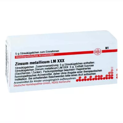 ZINCUM METALLICUM LM XXX Globulki, 5 g ZINCUM METALLICUM LM XXX Globulki, 5 g