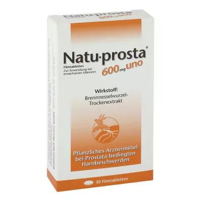 NATUPROSTA 600 mg tabletki powlekane uno, 30 szt NATUPROSTA 600 mg tabletki powlekane uno, 30 szt