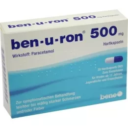 BEN-U-RON 500 mg kapsułki, 20 szt