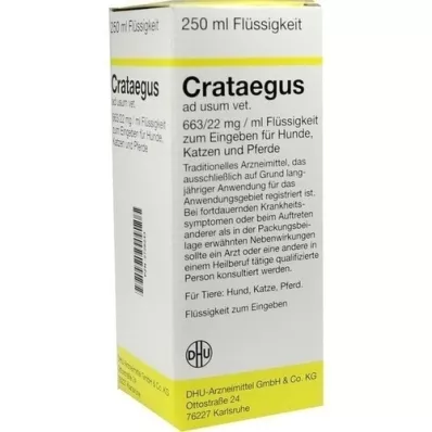 CRATAEGUS Rozcieńczenie vet., 250 ml