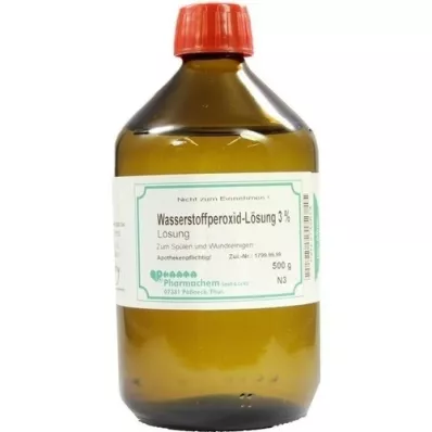 WASSERSTOFFPEROXID Roztwór 3%, 500 g