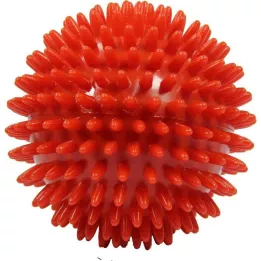 MASSAGEBALL Piłka jeżowa 9 cm czerwona, 1 szt