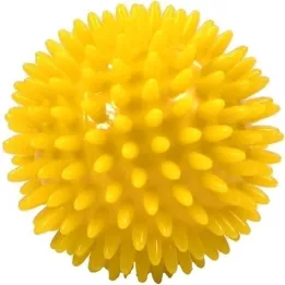 MASSAGEBALL Piłka jeżowa 8 cm żółta, 1 szt