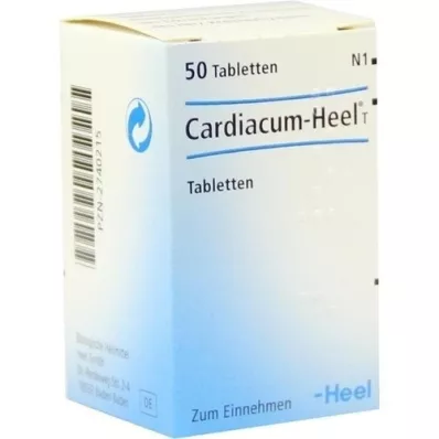 CARDIACUM Tabletki Heel T, 50 szt