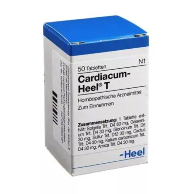 CARDIACUM Tabletki Heel T, 50 szt CARDIACUM Tabletki Heel T, 50 szt