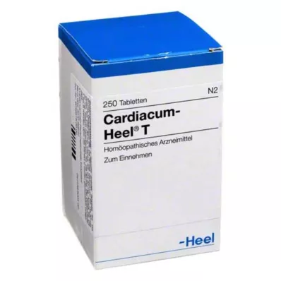 CARDIACUM Tabletki Heel T, 250 szt CARDIACUM Tabletki Heel T, 250 szt