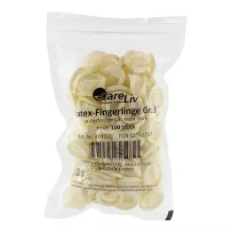 FINGERLING Lateks OP Rozmiar 3, 100 szt