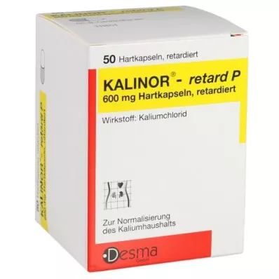 KALINOR retard P 600 mg kapsułki twarde, 50 szt
