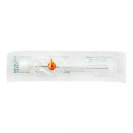 VASOFIX Brązowa rurka 14 G 50 mm pomarańczowa, 1 szt