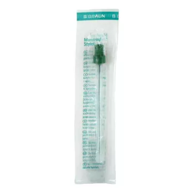 VASOFIX Trzpień brązowy 18 G 45 mm zielony, 1 szt