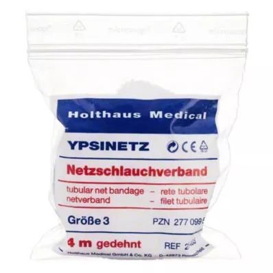 NETZVERBAND Siatka Ypsin rozmiar 3 4 m biała, 1 szt NETZVERBAND Siatka Ypsin rozmiar 3 4 m biała, 1 szt