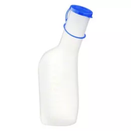 URINFLASCHE Man plastikowy 1 l w.cap mleczny, 1 szt