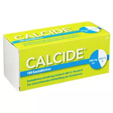 CALCIDE Tabletki do żucia, 100 szt CALCIDE Tabletki do żucia, 100 szt