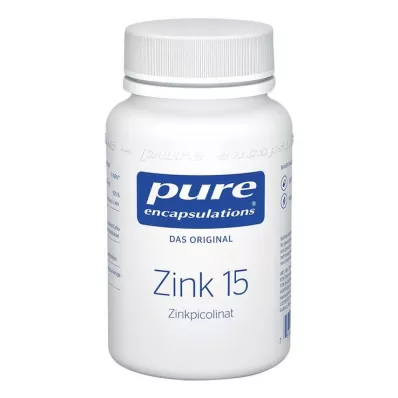 PURE ENCAPSULATIONS Cynk 15 Kapsułki z pikolinianem cynku, 180 kapsułek PURE ENCAPSULATIONS Cynk 15 Kapsułki z pikolinianem cynku, 180 kapsułek