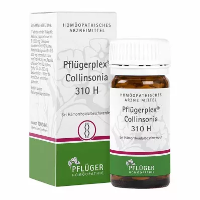 PFLÜGERPLEX Collinsonia 310 H tabletki, 100 szt PFLÜGERPLEX Collinsonia 310 H tabletki, 100 szt