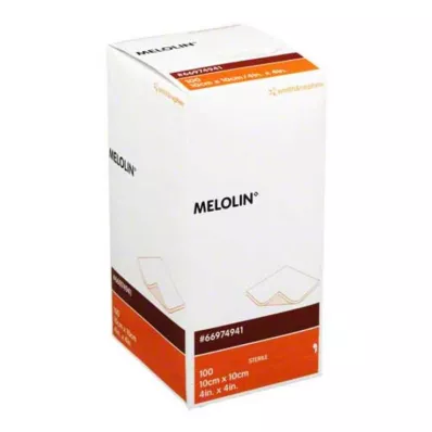 MELOLIN Opatrunki na rany 10x10 cm sterylne, 100 szt MELOLIN Opatrunki na rany 10x10 cm sterylne, 100 szt