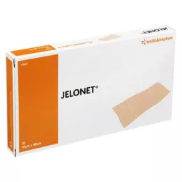 JELONET Gaza parafinowa 10x40 cm sterylna, 10 szt