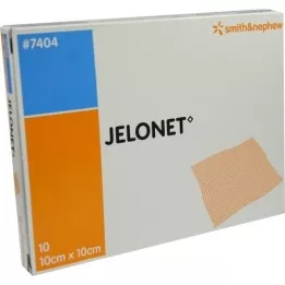 JELONET Gaza parafinowa 10x10 cm sterylna, 10 szt