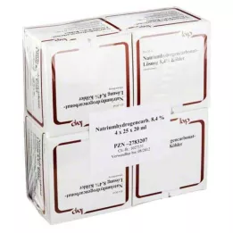 NATRIUMHYDROGENCARBONAT-Roztwór 8,4% Köhler, 100 x 20 ml