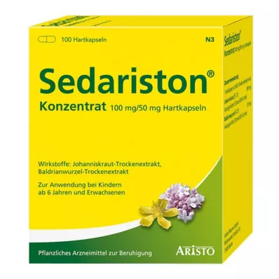 SEDARISTON Kapsułki twarde z koncentratem, 100 szt
