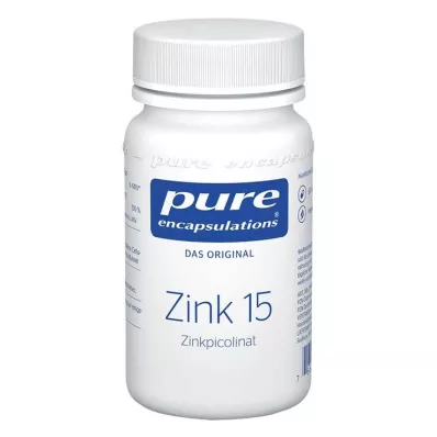 PURE ENCAPSULATIONS Cynk 15 Kapsułki z pikolinianem cynku, 60 kapsułek PURE ENCAPSULATIONS Cynk 15 Kapsułki z pikolinianem cynku, 60 kapsułek