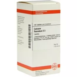 CALCIUM FLUORATUM D 3 tabletki, 200 szt