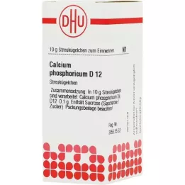 CALCIUM PHOSPHORICUM D 12 kulek, 10 g