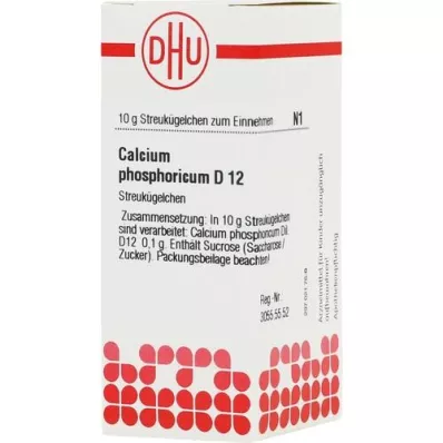 CALCIUM PHOSPHORICUM D 12 kulek, 10 g