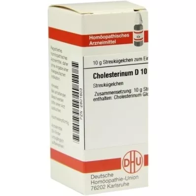 CHOLESTERINUM D 10 kulek, 10 g