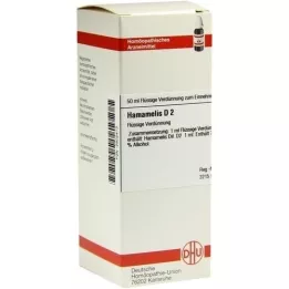 HAMAMELIS D 2 Rozcieńczenie, 50 ml