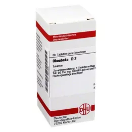OKOUBAKA D 2 tabletki, 80 szt