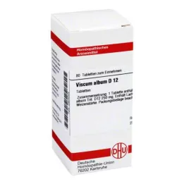 VISCUM ALBUM D 12 tabletek, 80 szt