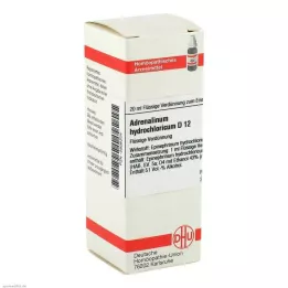 ADRENALINUM HYDROCHLORICUM D 12 Rozcieńczenie, 20 ml