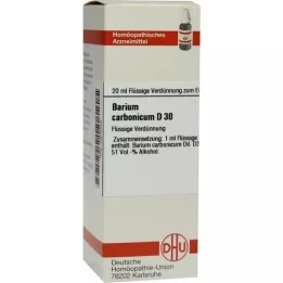 BARIUM CARBONICUM D 30 Rozcieńczenie, 20 ml