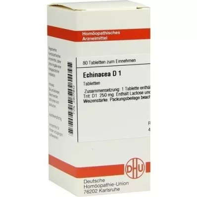 ECHINACEA HAB D 1 tabletki, 80 szt