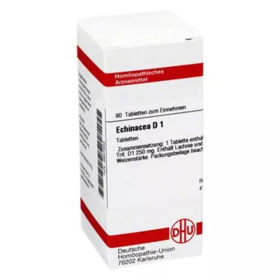 ECHINACEA HAB D 1 tabletki, 80 szt ECHINACEA HAB D 1 tabletki, 80 szt