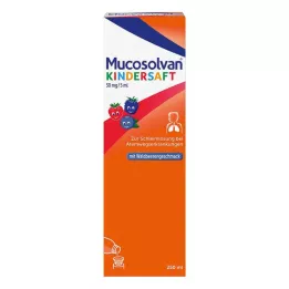 MUCOSOLVAN Sok dla dzieci 30 mg/5 ml, 250 ml