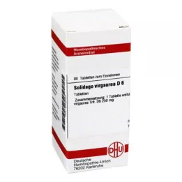 SOLIDAGO VIRGAUREA D 6 tabletek, 80 szt