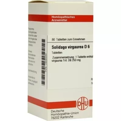 SOLIDAGO VIRGAUREA D 6 tabletek, 80 szt