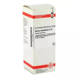 AURUM METALLICUM Rozcieńczenie D 10, 50 ml