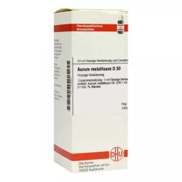 AURUM METALLICUM D 30 Rozcieńczenie, 50 ml