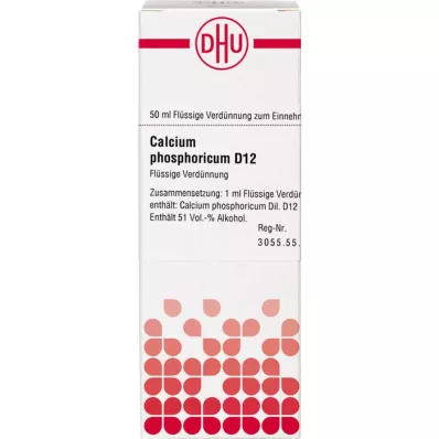 CALCIUM PHOSPHORICUM D 12 Rozcieńczenie, 50 ml