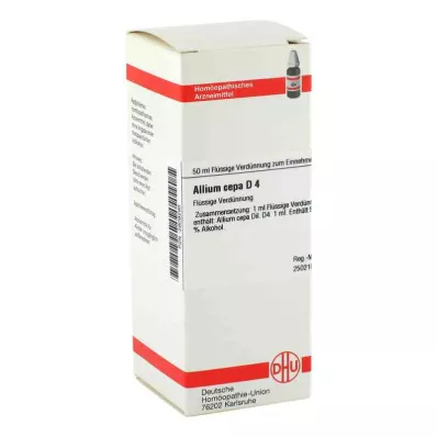 ALLIUM CEPA Rozcieńczenie D 4, 50 ml ALLIUM CEPA Rozcieńczenie D 4, 50 ml