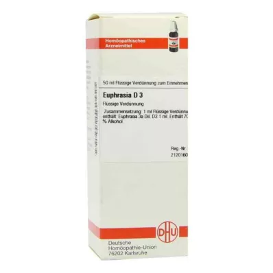 EUPHRASIA D 3 Rozcieńczenie, 50 ml